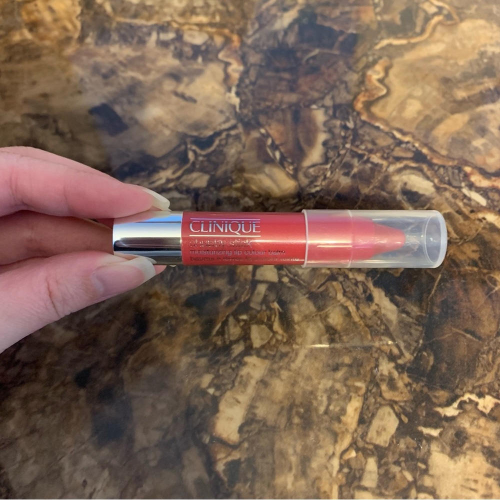Clinique Chubby Stick 07 super strawberry mini size